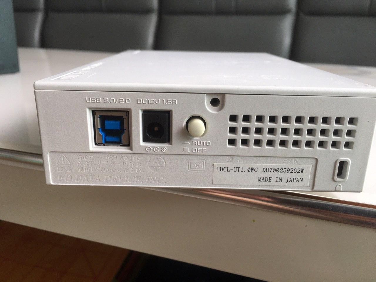 HDD box 3.5"  IODATA  USB 3.0 made in japan