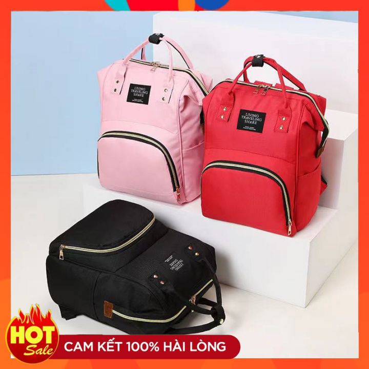 Balo Vải Dù Mịn Chống Thấm Ướt Dùng Để Đi Học , Du Lịch Phong Cách Hàn Quốc
