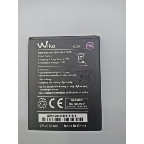 Pin wiko sunny 3 plus k200 k200ag