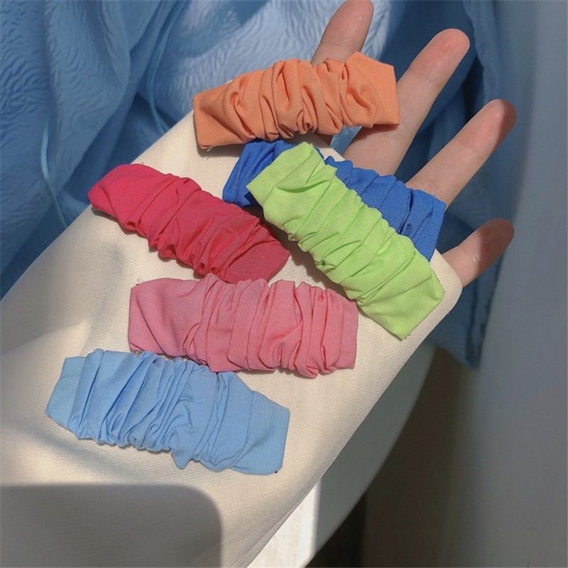Kẹp tóc họa tiết dễ thương - Kẹp tóc mỏ vịt màu pastel xinh xắn