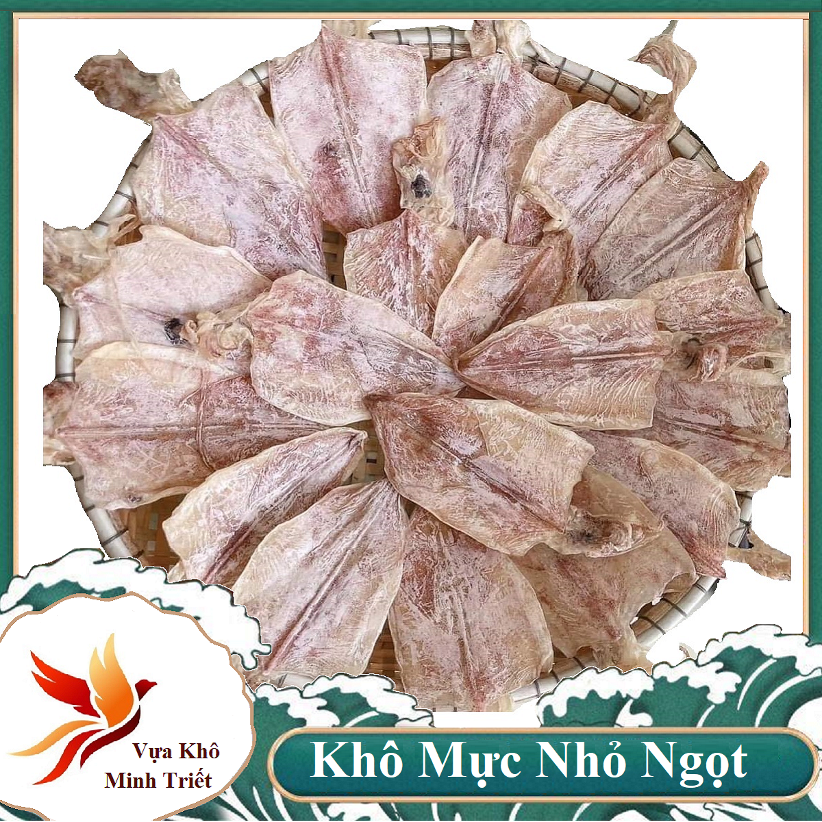 Mực câu khô loại nhỏ, mới ngon , Thơm, ngọt tự nhiên- Vựa Khô Minh Triết
