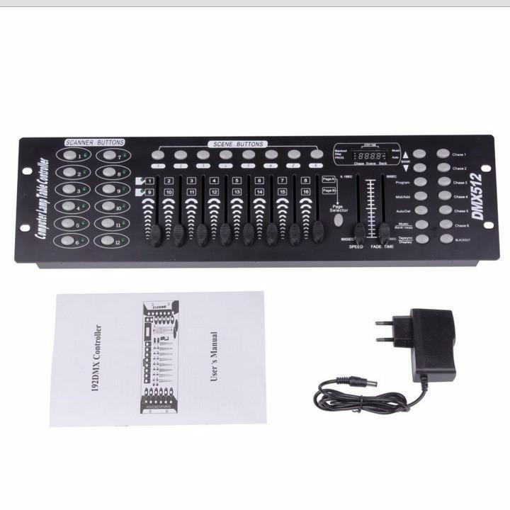 BÀN ĐIỂU KHIỂN ĐÈN SÂN KHẤU DMX 512 - 192