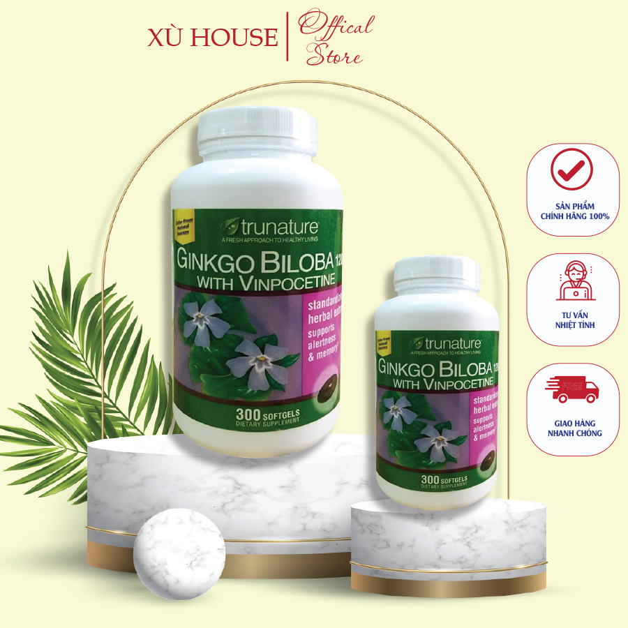 Viên uống bổ não ginkgo biloba mỹ