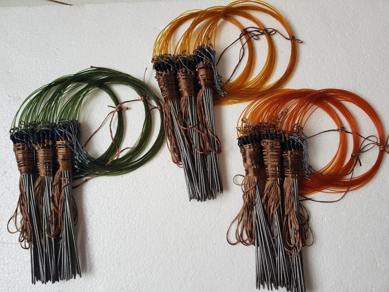 1 bộ 20 chân  Giò bẫy quốc, gà đồng , bìm bịp màu cỏ khô tàng hình