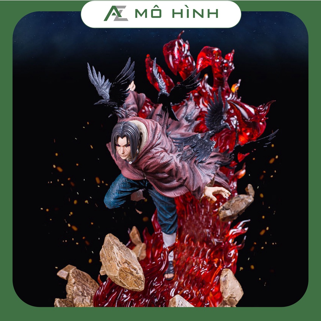 Mô hình Naruto ITACHI uế ổ chuyển sinh tay lửa cao 30cm figure naruto để bàn trang trí siêu đẹp mô hình anime
