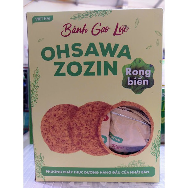 Bánh gạo lức rong biển
