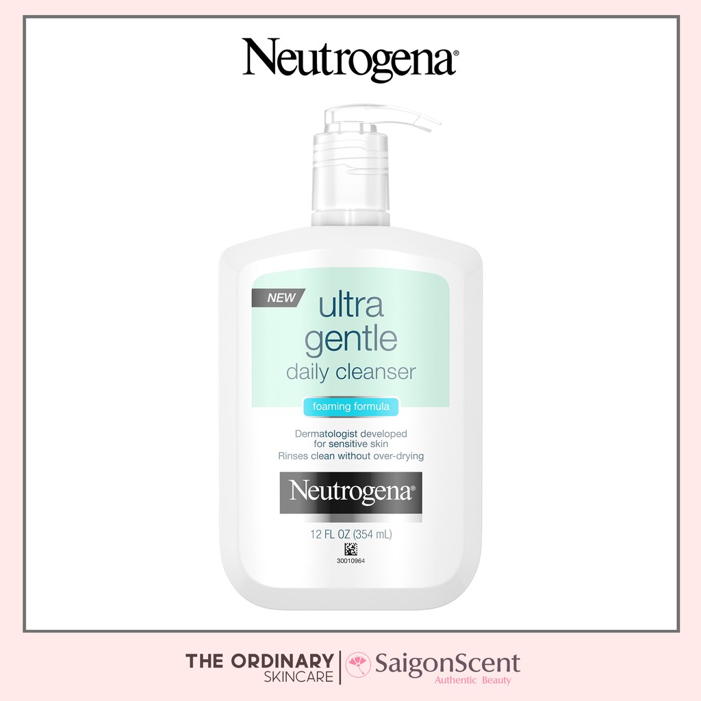 Sữa rửa mặt Neutrogena Ultra Gentle Foaming Formula