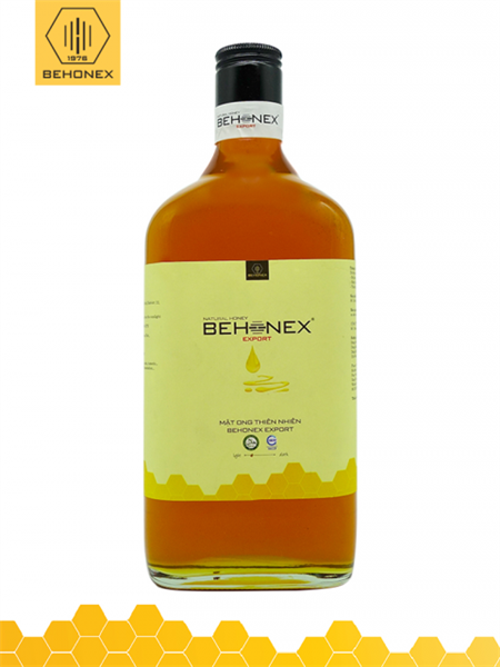 Mật ong hoa chôm chôm behonex export 600ml