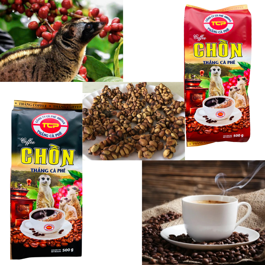 Cà Phê Buôn Mê Thuột (1kg - 500gr Thắng Đen & 500gr Thắng Nâu) 2 vị trộn pha phin truyền thống siêu ngon