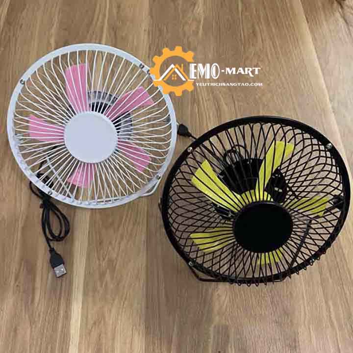 [FreeshipMAX] Quạt để bàn mini cắm cổng USB 6inch