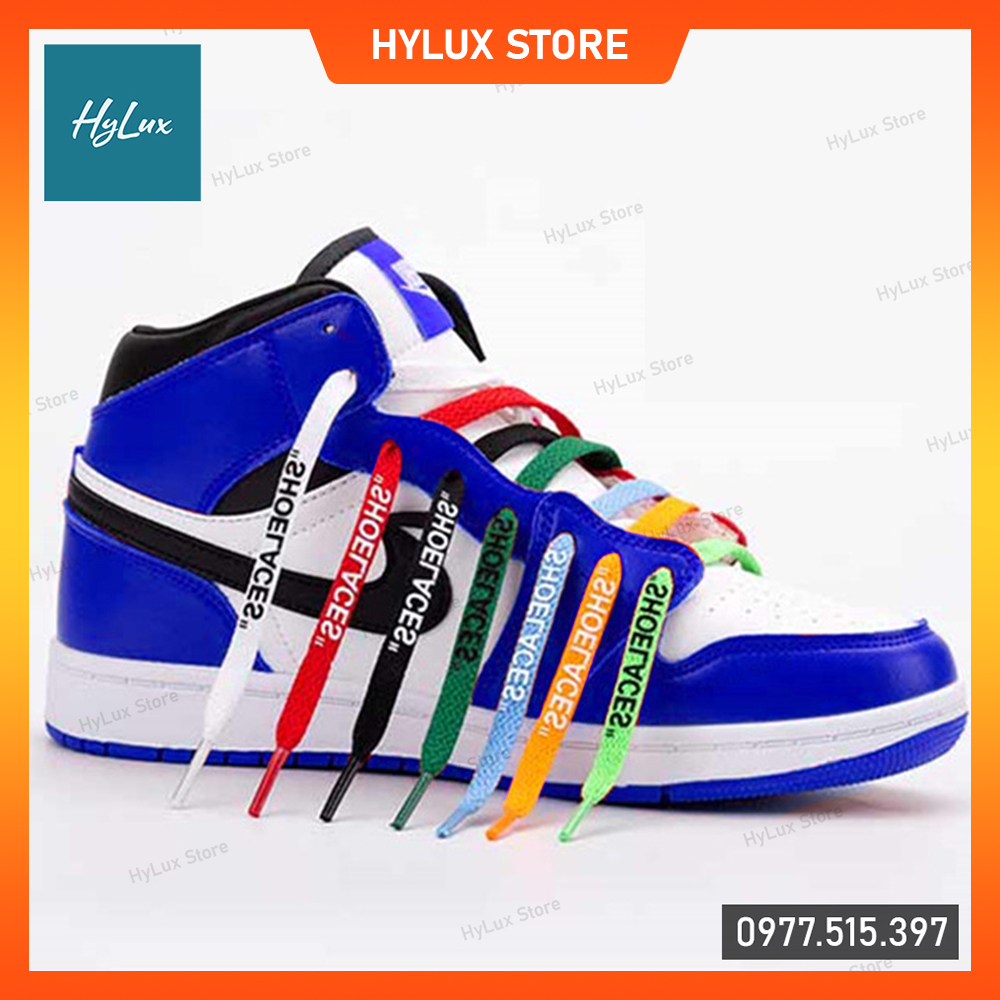 Dây giày jordan 1 shoelace offwhite bảng 25 màu - 11 màu cuối