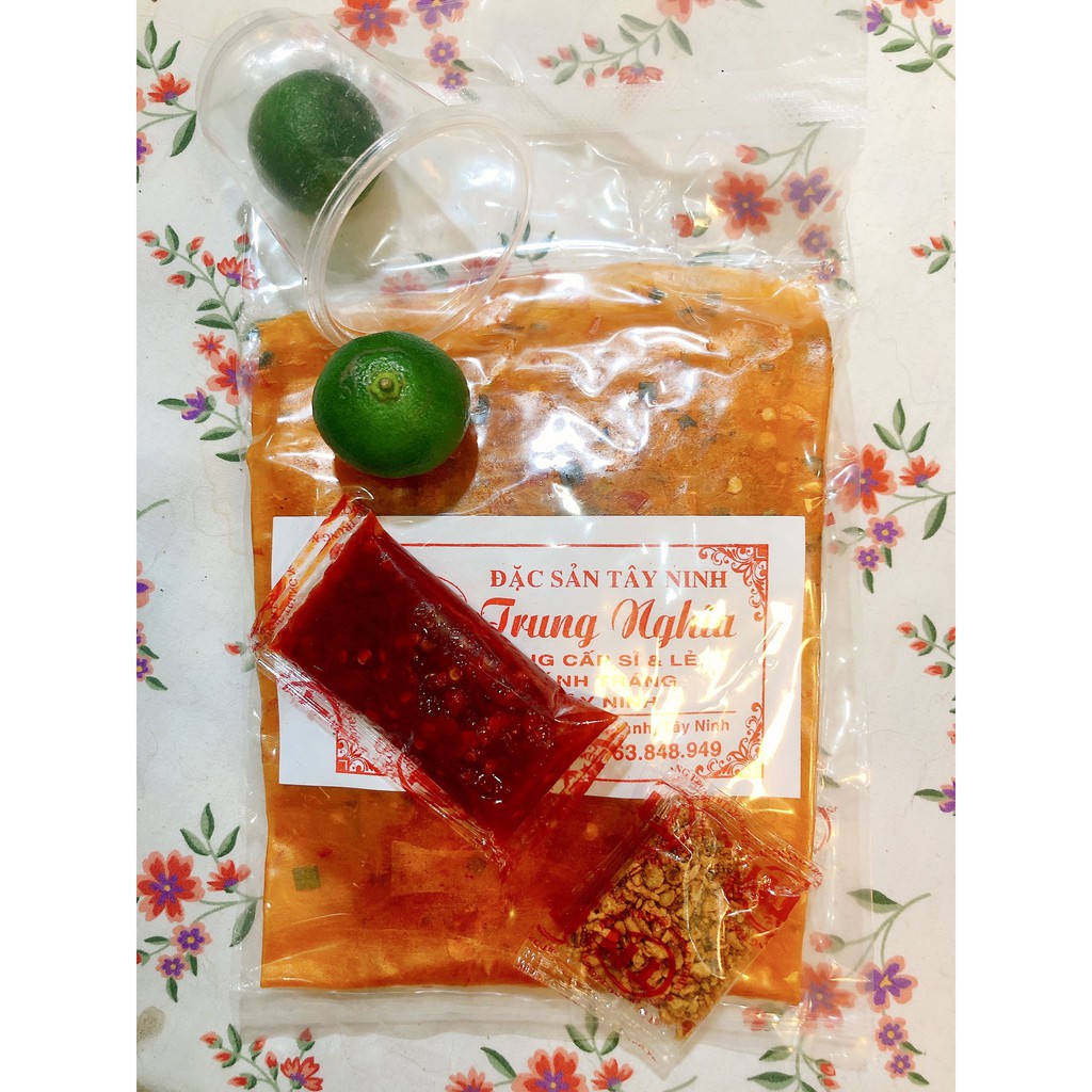 Bánh Tráng Ớt Tắc Tôm Trung Nghĩa