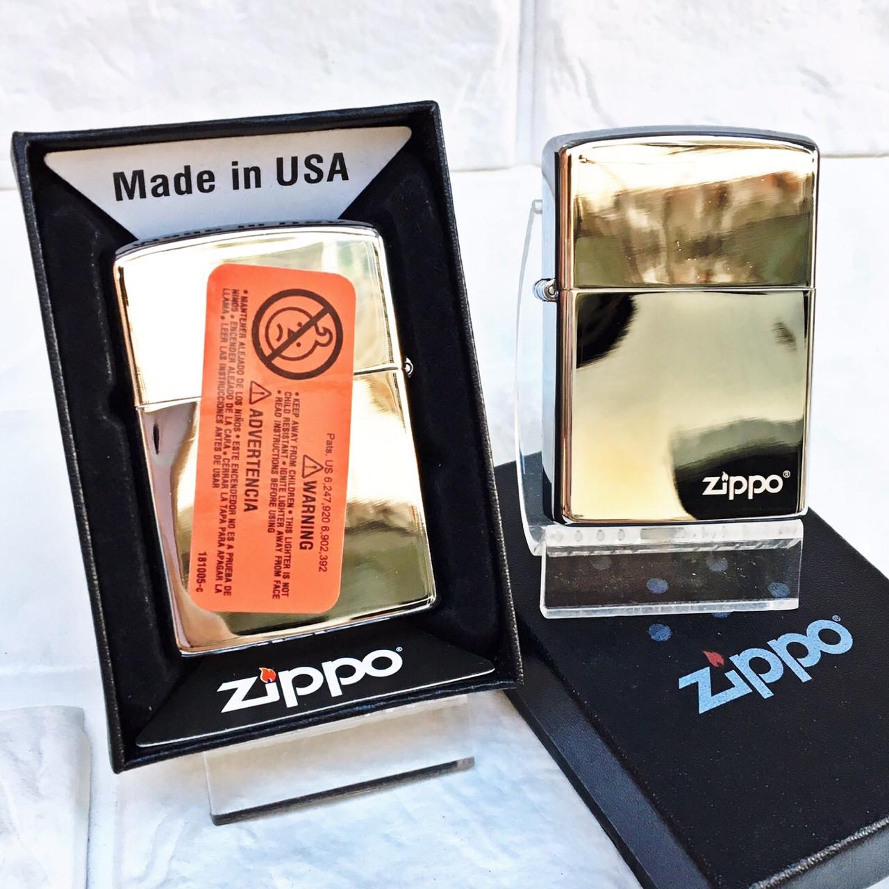 Bật Lửa Zippo USA Trơn