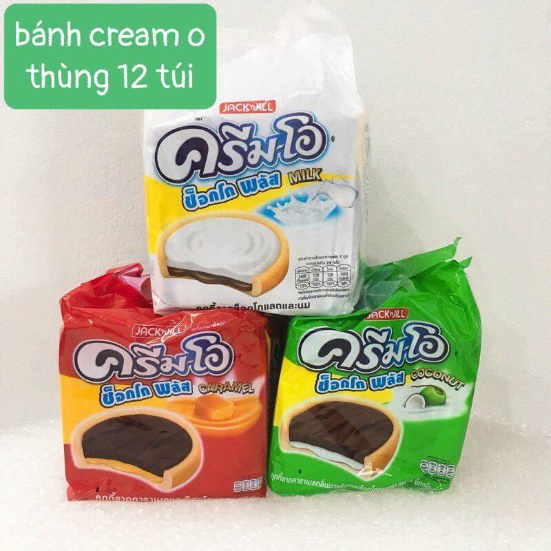 Bánh Cream O Thái Lan 24 gói bịch