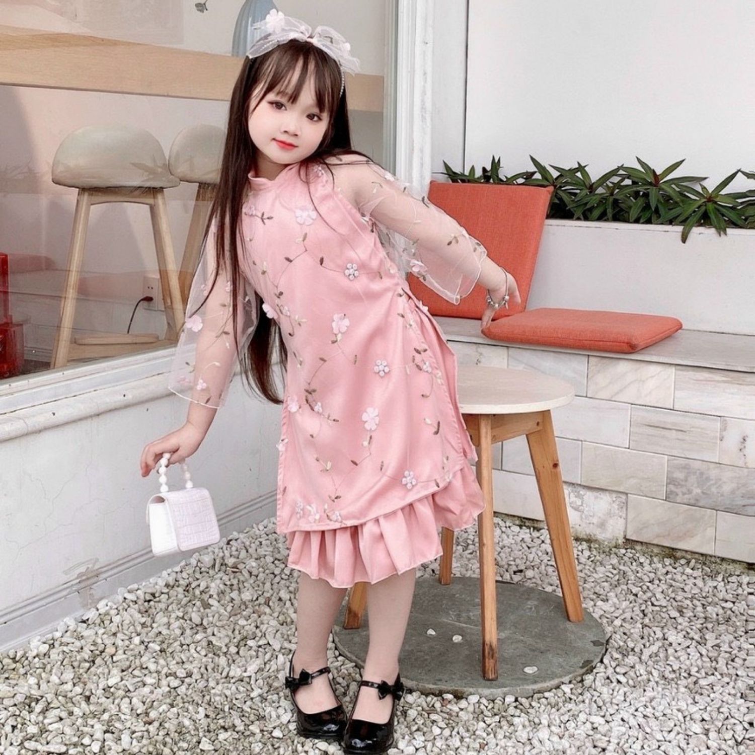 Áo Dài Cách Tân Trẻ Em Bé Gái Giá Tốt T08/2023 | Mua Tại Lazada.Vn