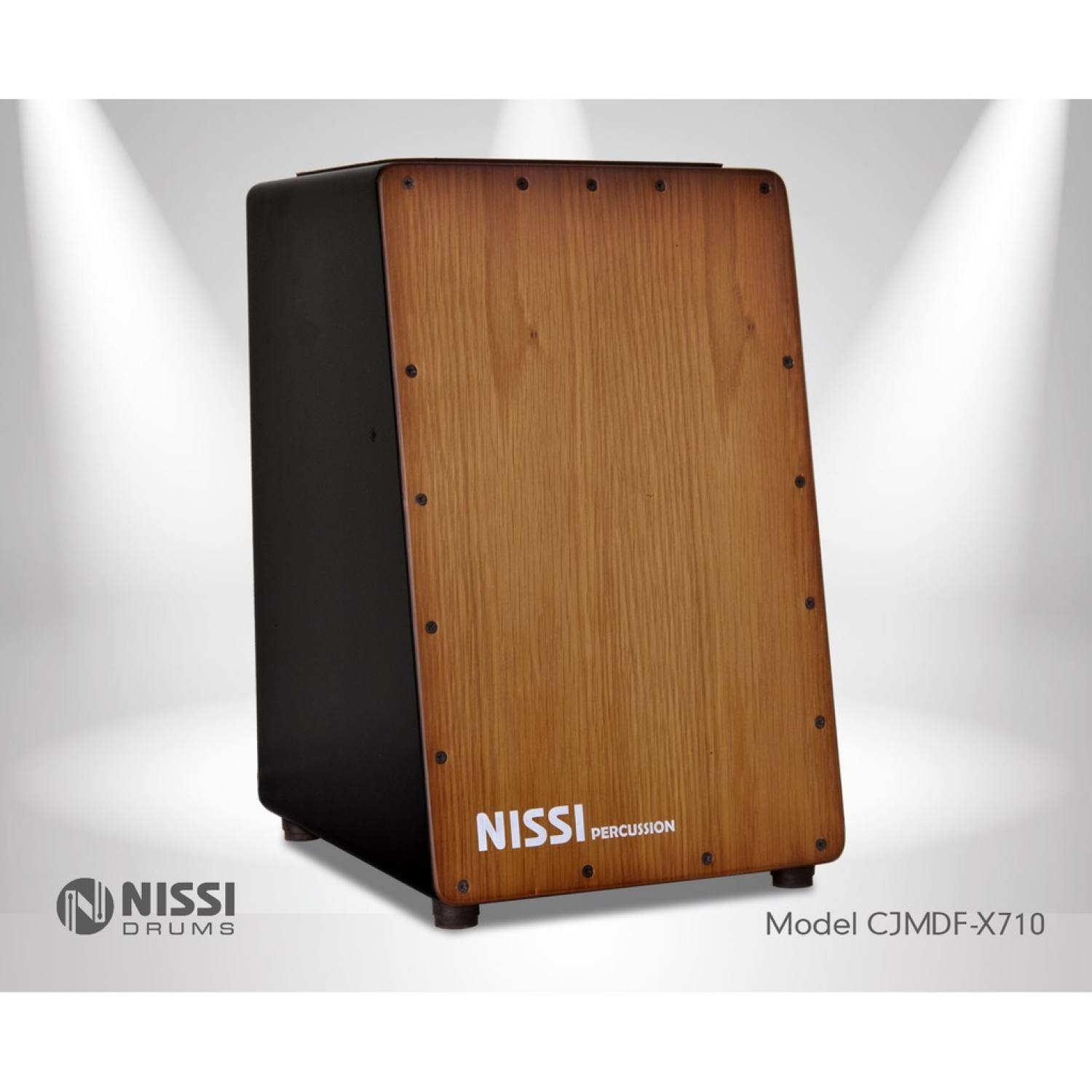 Trống cajon nissi cjmdf-x710 oak