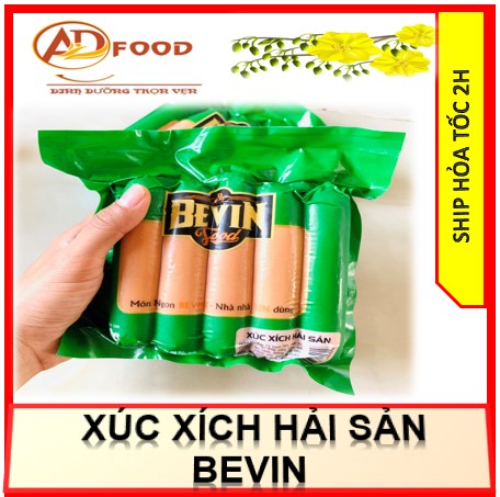 1kg xúc xích hải sản bevin
