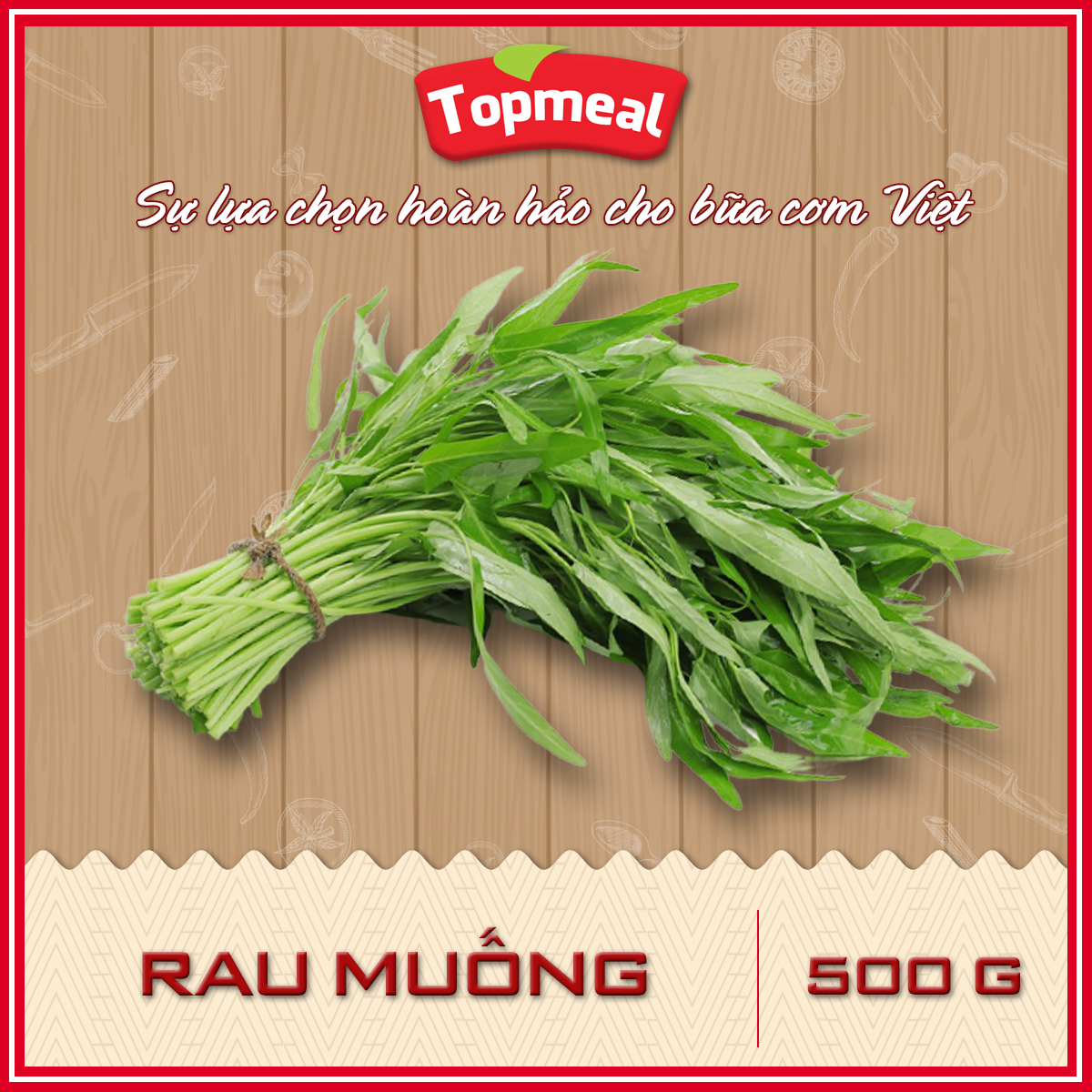 Hcm - rau muống -