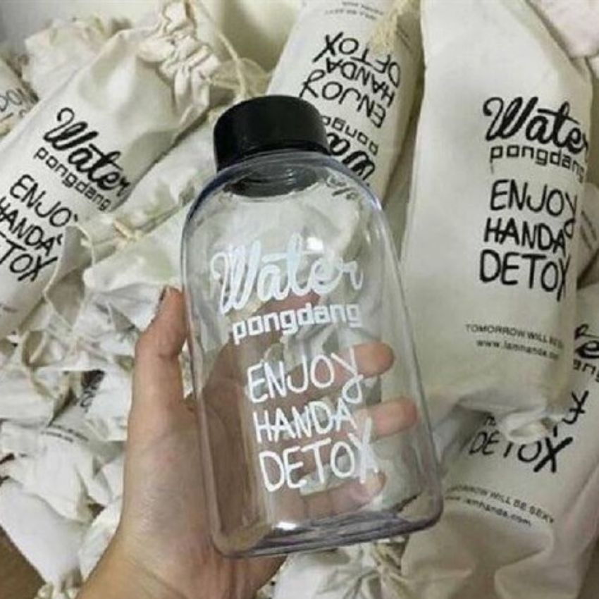 Bình nhựa detox đựng nước cao cấp đạt tiêu chuẩn