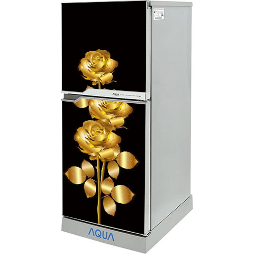 [HCM]Decal trang trí tủ lạnh mẫu Hoa hồng 3D số 1