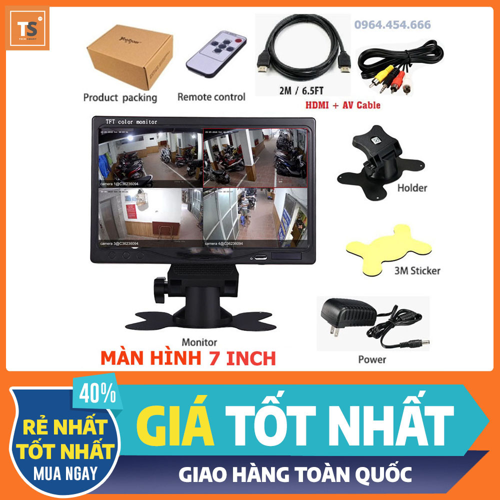 Màn Hình Test Camera LCD 7 Inch - Màn Hình Test Camera