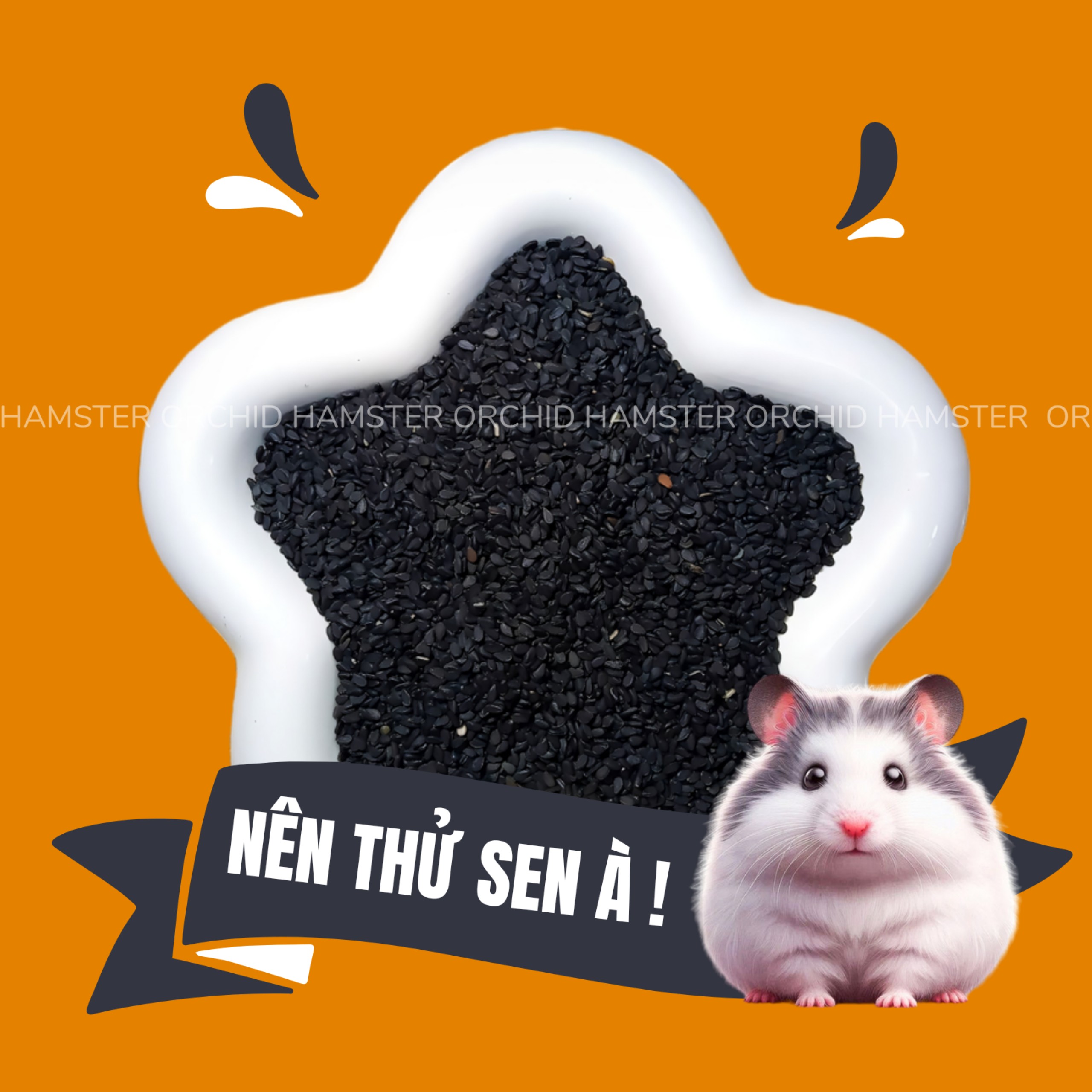 Mè Đen Dưỡng Lông Dành Cho Hamster