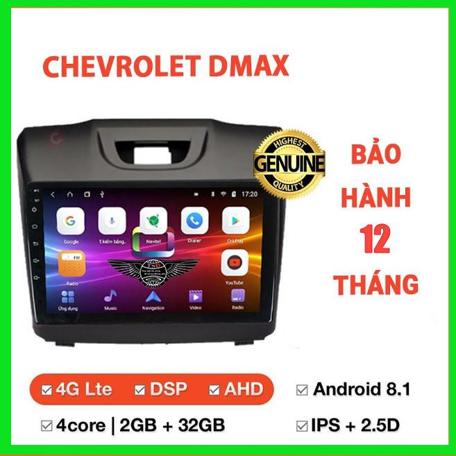 Màn Hình Android Cho Xe Chevrolet Dmax
