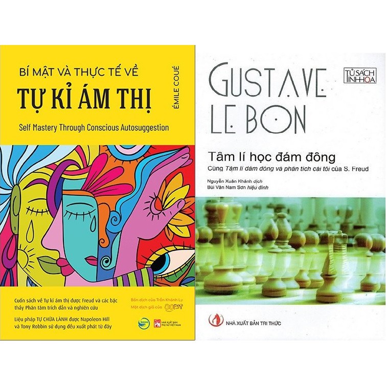 nguyetlinhbook - Combo Bí Mật Và Thực Tế Về Tự Kỉ Ám Thị + Tâm Lý Học Đám Đông - Nhiều Tác Giả.