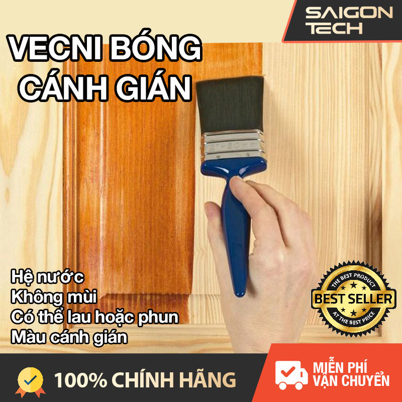 SƠN BÓNG GỖ PU HỆ NƯỚC PHA SẴN, MÀU CÁNH GIÁN, MÀU WALNUT, MÀU ĐEN BÓNG.... KHÔNG MÙI, THÂN THIỆN VỚ