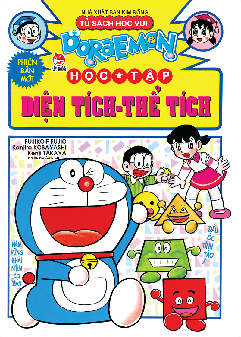 Kim Đồng - Doraemon học tập - Diện tích - Thể tích