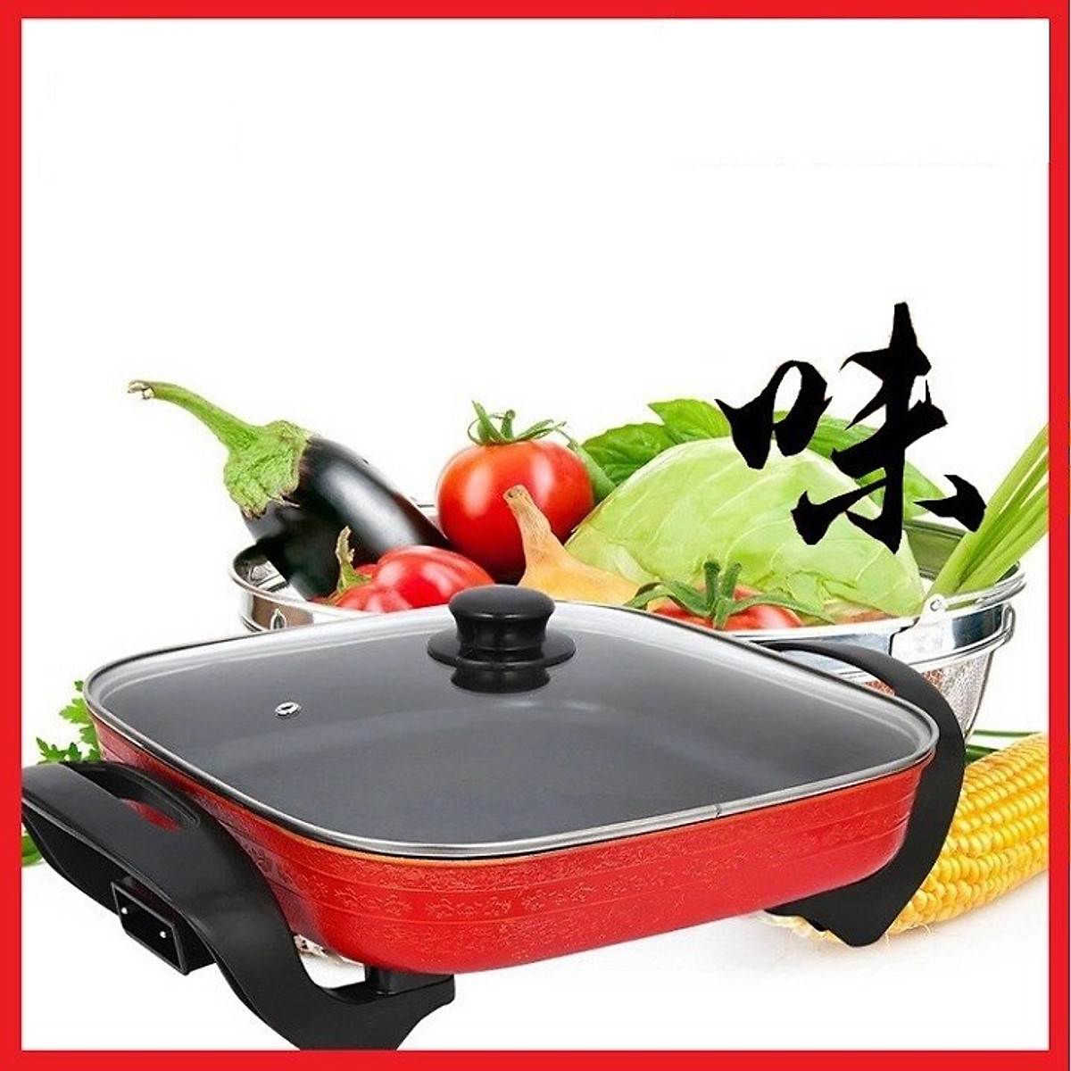 Nồi chảo lẩu điện vuông lớn magic life mg-225 nồi chảo lẩu điện vuông lớn lẩu điện vuông giá tốt tháng 1, 2022 | mua ngay lazada.vn nồi lẩu điện vuong lớn 30x30x9cm