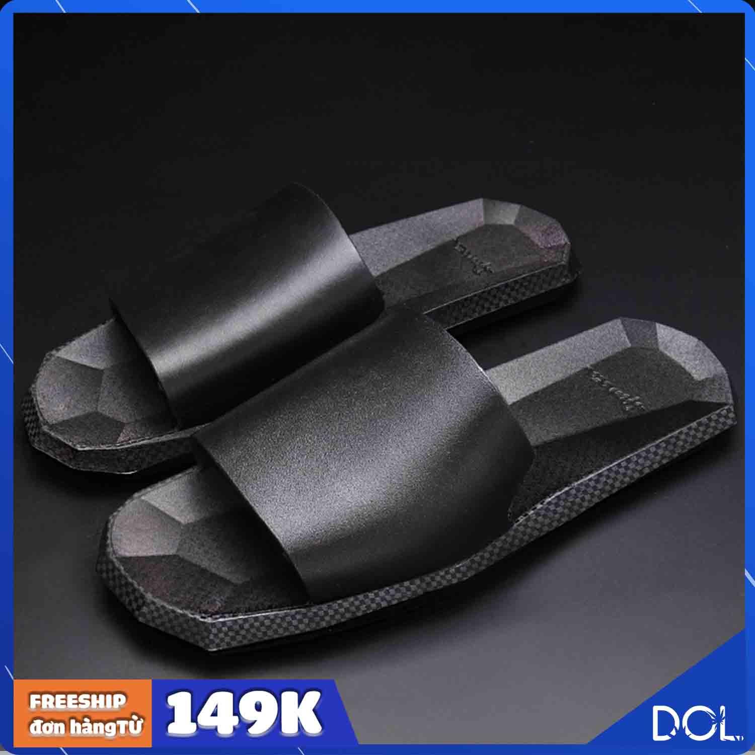 Dép Lê Quai Ngang Nam cao su đúc bền chắc kiểu dáng Góc Cạnh Mới Mùa Đi du Lịch , Đi biển , Đi Chơi Dành cho cả Nam và Nữ