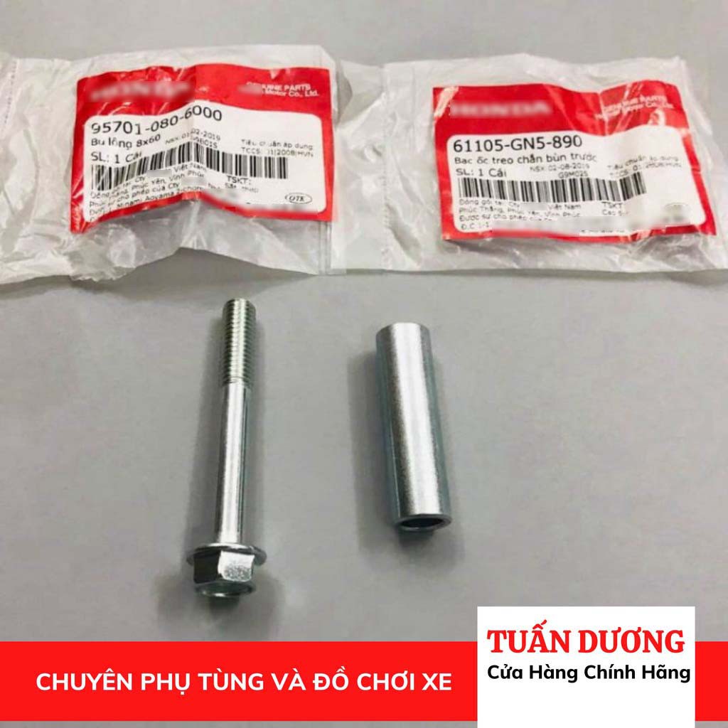 Bộ ốc bắt baga mũi giỏ trước dành cho xe honda dream ren cực mịn-ốc bắt baga lắp dream và wave honda các dòng tương tự