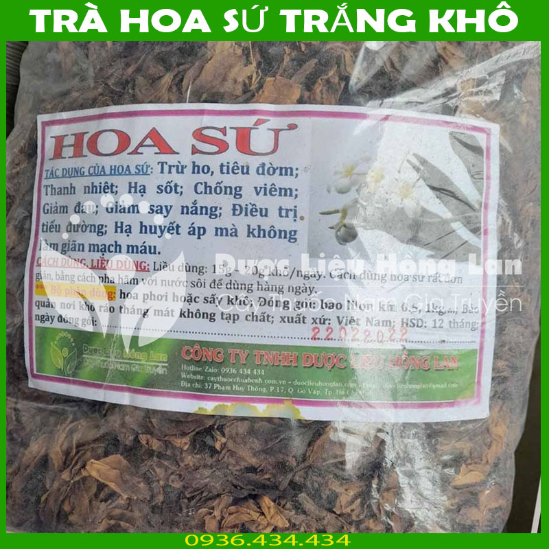 Thảo dược hoa sứ khô sạch đóng gói 1kg - hàng công ty loại 1