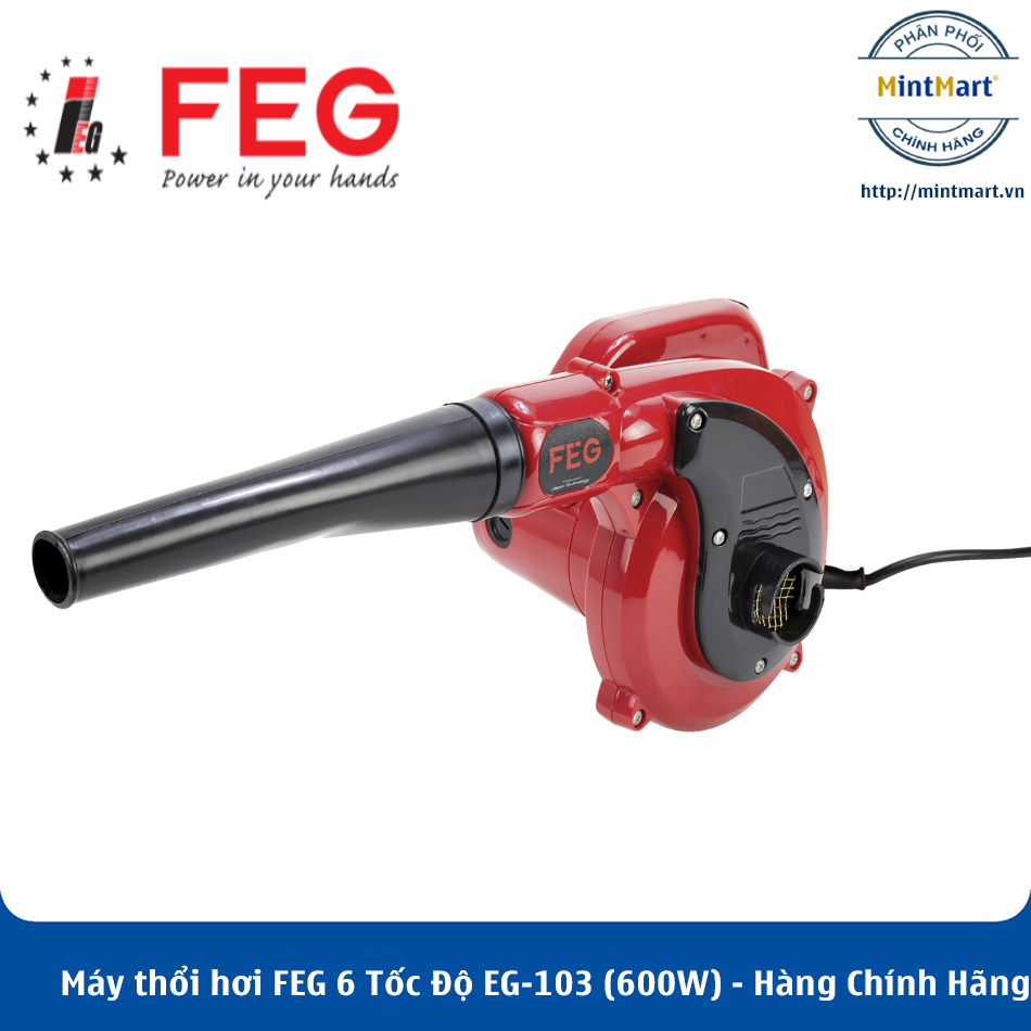 Máy thổi hơi feg 6 tốc độ eg-103 - hàng chính hãng