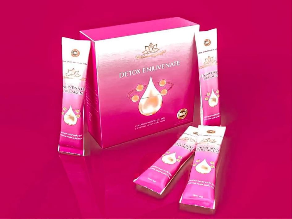 Cốm sủi trẻ hóa Detox Chamomileskill