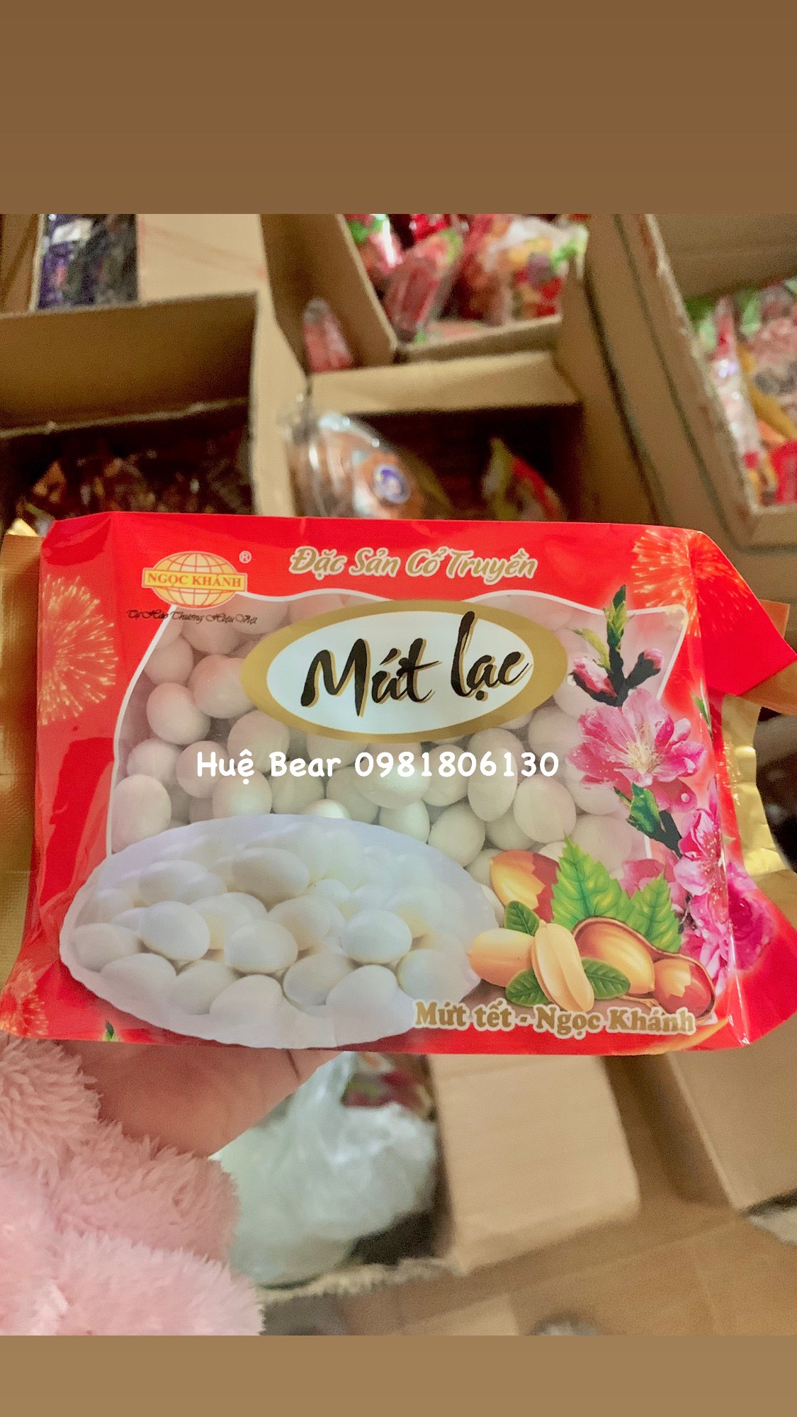 Đặc sản cổ truyền mứt lạc, mứt trứng chim