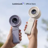 ENF326IVY/ENF326PUP - Quạt cầm tay gấp gọn LocknLock Foldable handheld fan 5V⎓2A, 4.5W, Li-ion 3.7V 3600mAh - Màu ngà/Màu tím