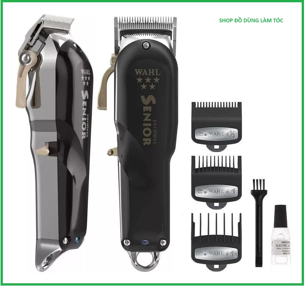 Tông đơ cắt tóc chuyên nghiệp Wahl Senior 5 sao kèm 8 cữ+ lược