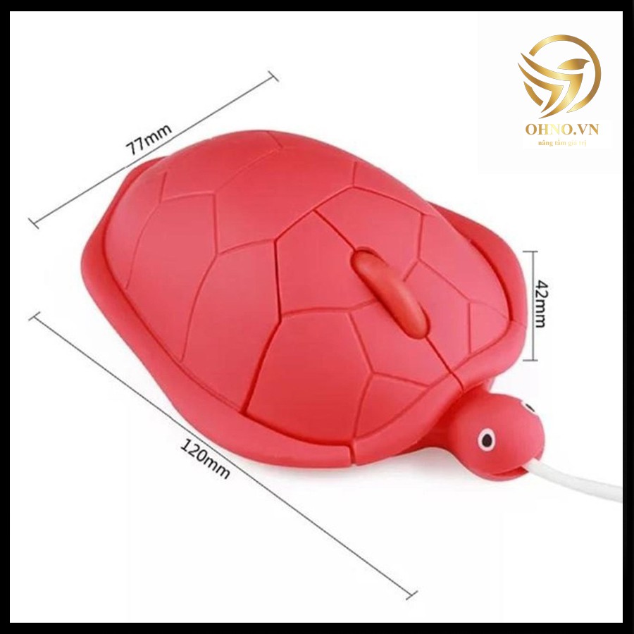 [HCM]Chuột Máy Vi Tính Có Dây Hình Con Rùa Chuột Laptop Có Dây Gaming – Ohno Việt Nam