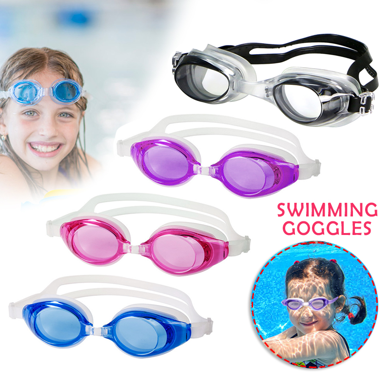 Kính bơi tai chống nước,kính bơi trẻ em chống sương mù kém nút bịt tai