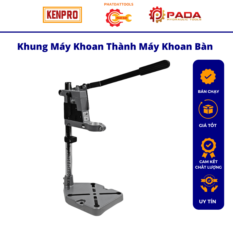 Khung biến máy khoan cầm tay thành máy khoan bàn