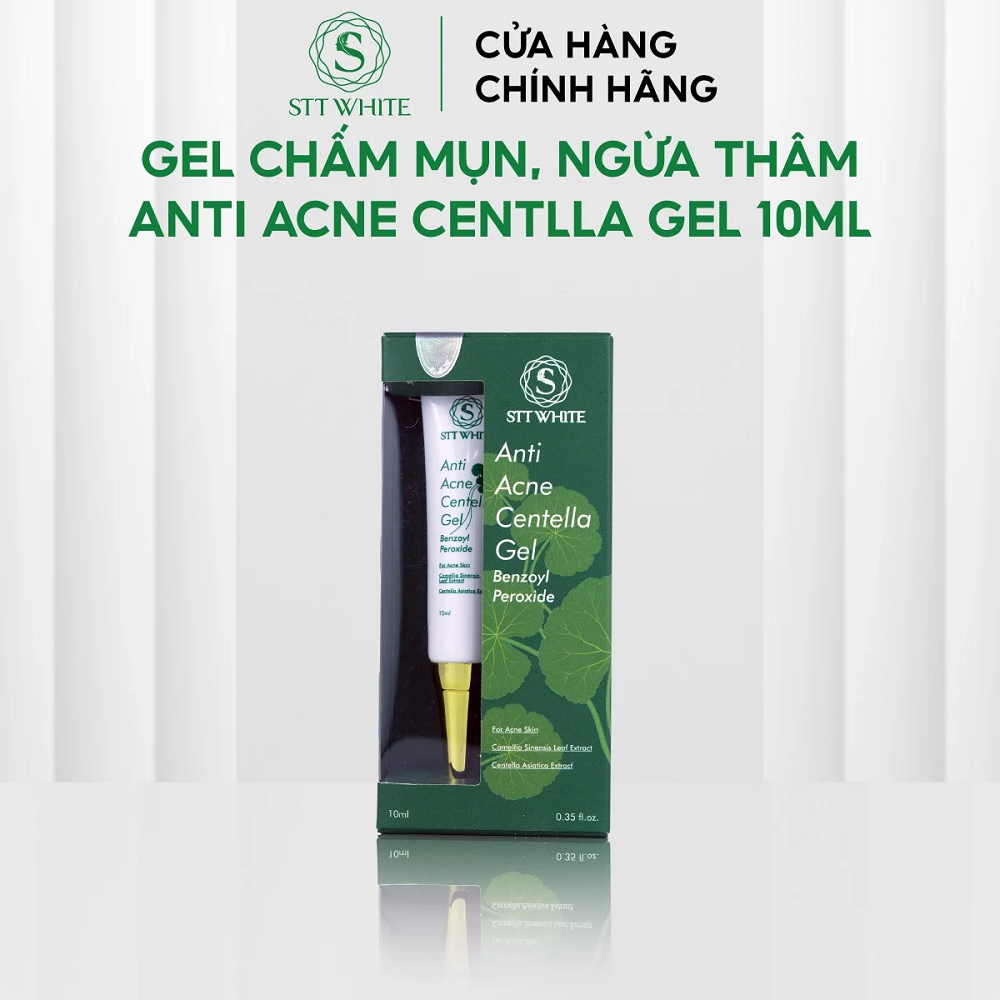 Gel chấm mụn, ngừa thâm hiệu quả Anti Acne Centlla Gel 10ml