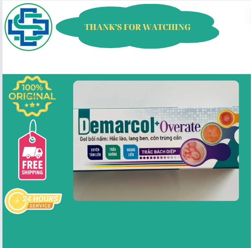 Kem bôi Dermacol - Hỗ trợ bôi nấm, hắc lào, lang beng, côn trùng cắn