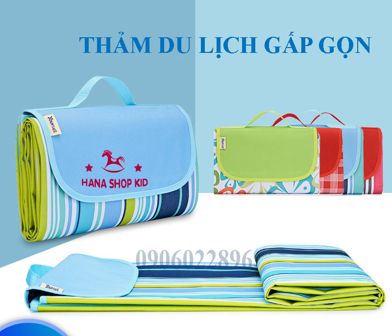 THẢM DU LỊCH GẤP GỌN CHỐNG THẤM CAO CẤP,TẤM TRẢI PICNIC CẮM TRẠI KẾT HỢP TẬP YOGA
