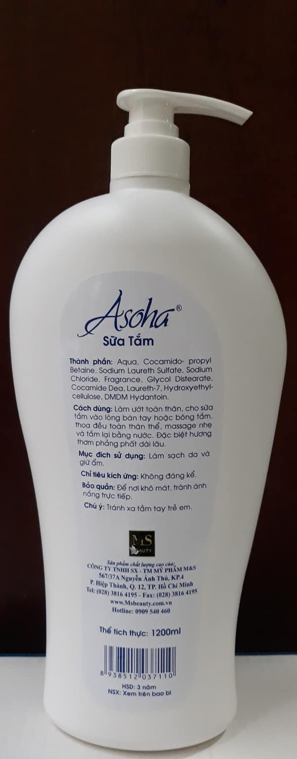Sữa tắm dê asoha care