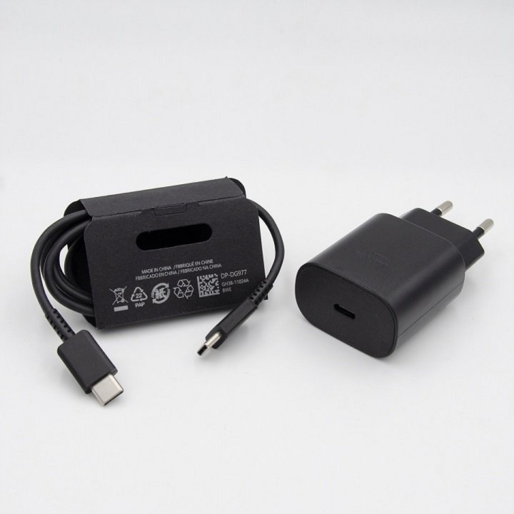 Bộ củ cáp sạc nhanh 25w type c to type c , dùng cho các máy chân type c