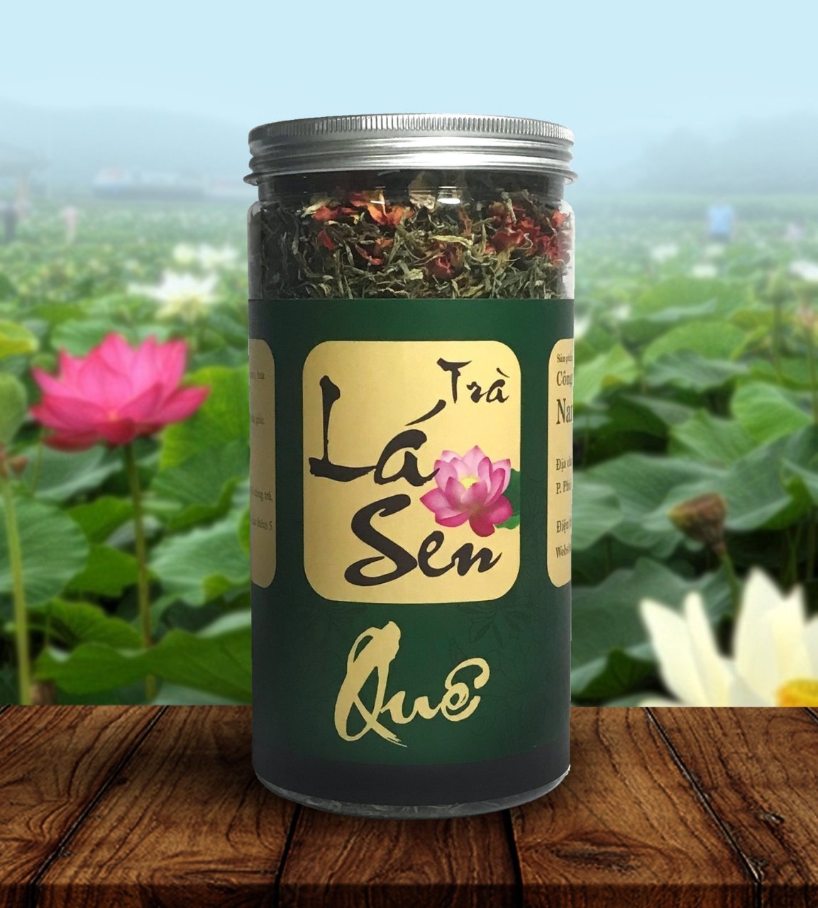 Trà lá sen quê 100g