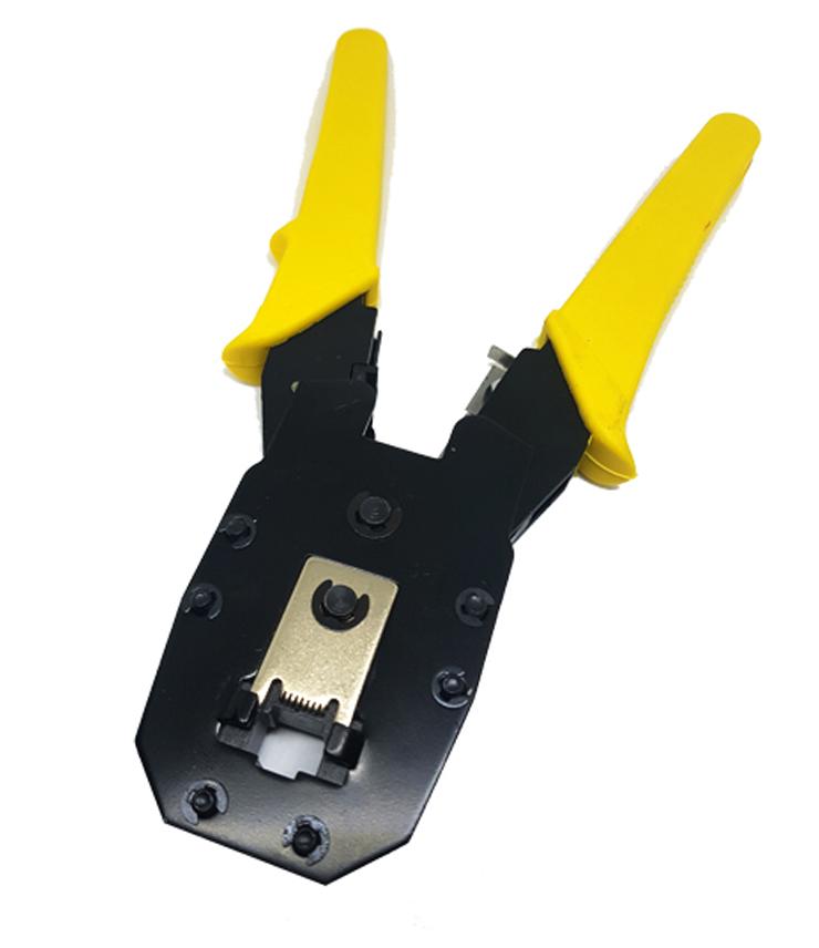 Kìm Bấm Mạng ,Kềm bấm mạng ,kêm bấm mạng đa năng Kìm Bấm Dây Mạng JYC (Màu Vàng) bấm được cat5 ,cat6 ,j11,j45