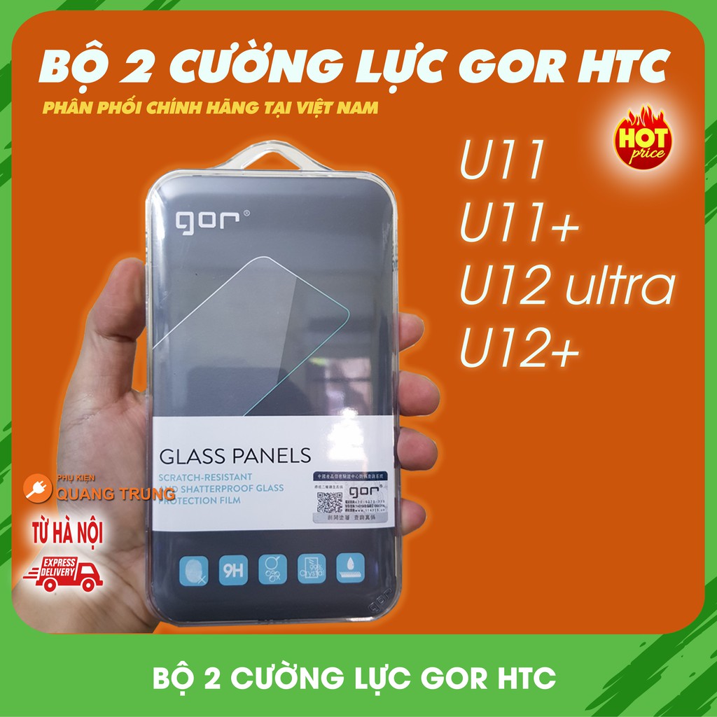 Bộ 2 kính cường lực Gor dành cho HTC u11u12plusu11plusu12 ultra cực hot trong vắt hạn chế bám vân tay, cam kết hàng đúng mô tả, chất lượng đảm bảo, an toàn cho người sử dụng